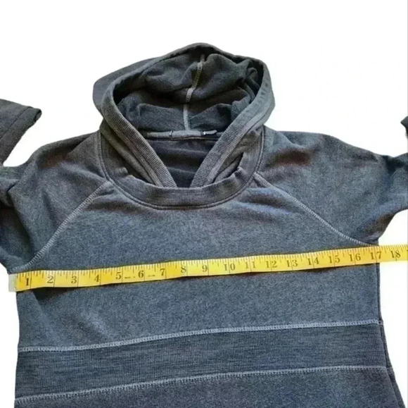 prAna Nanette Dress Grey Hooded Organic Cotton Long Sleeves Women's  size Small - Picture 12 of 14